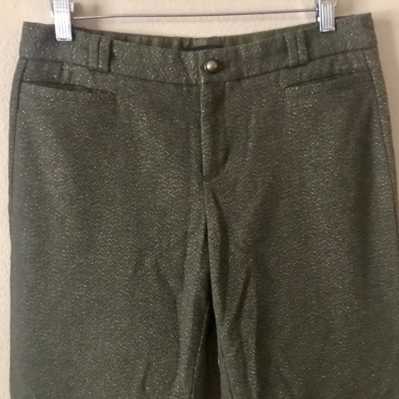BANANA REPUBLIC Olive Logan Crop Pants - Picture 4 of 8